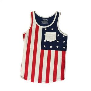 Men’s American Flag Tank Top